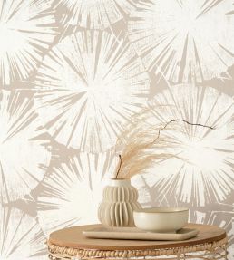 Nenuphar Wallpaper by Casadeco Vert Kaki