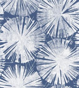 Nenuphar Wallpaper by Casadeco Bleu Indigo