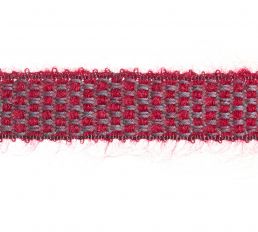 Neva 20mm Mohair Braid Trimming by Houles Feu