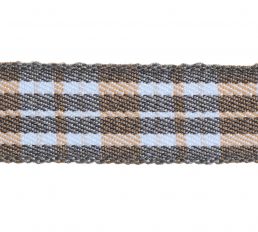 Neva 30mm Check Braid Trimming by Houles Douglas
