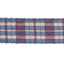 Neva 30mm Check Braid Trimming by Houles Gordon