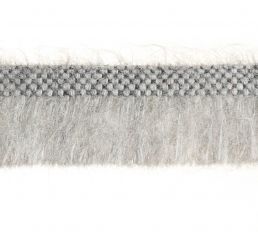Neva 30mm Mohair Cut Fringe Trimming by Houles Glacier