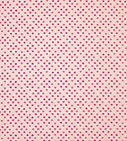 Claribel Fabric by Nina Campbell Ivory/Coral/Red