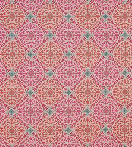 La Moulade Fabric by Nina Campbell Coral/Pink