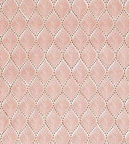 Bonnelles Fabric by Nina Campbell Coral
