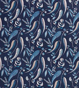 Colbert Fabric by Nina Campbell Blue