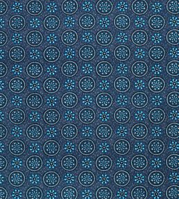 Garance Fabric by Nina Campbell Blue