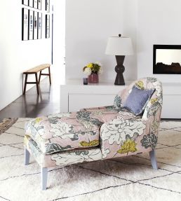 Ninfea Mania Fabric by Jim Thompson No.9 Blush