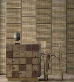 Square Webbing Wallpaper by NLXL Oak
