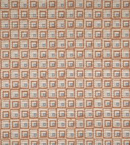 Nomade Fabric by Lelievre Terracotta