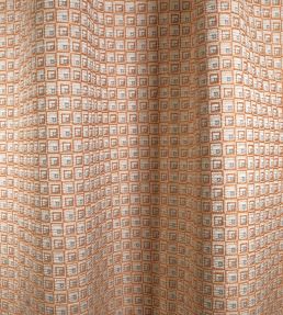 Nomade Fabric by Lelievre Terracotta