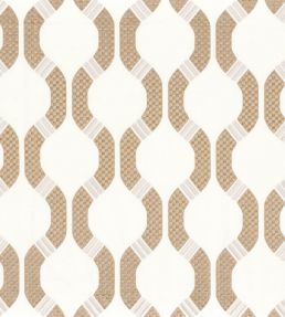 Nouvelle Orleans Fabric by Camengo Beige