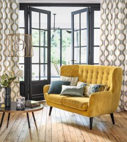 Nouvelle Orleans Fabric by Camengo Emeraude