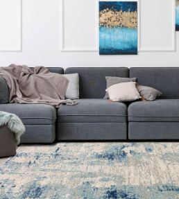 Asiatic Nova Mirage rug Blue NV36 NOVA120170NV36 Blue NV36