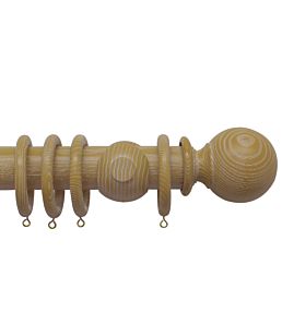 Oakham 50mm Wooden Honey Ball OAK180R/HON/H5061Fx2/HON 180cm Cup 18 Honey
