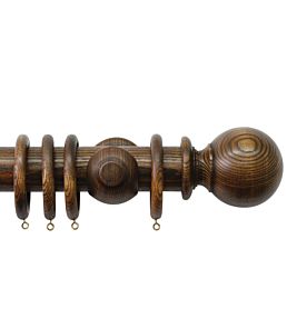 Oakham 50mm Wooden Medium Oak Ball OAK180R/MOK/H5061Fx2/MOK 180cm Cup 18 Medium Oak