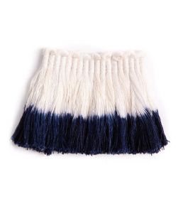 Ombre Fringe Trimming by Christopher Farr Cloth Dark Indigo