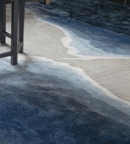 William Yeoward Onda rug Indigo WYR00107X Indigo