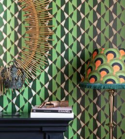 Onde Wallpaper by MINDTHEGAP Verde