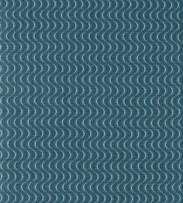 Ondine Fabric by Vanderhurd Prussian Blue/Natural