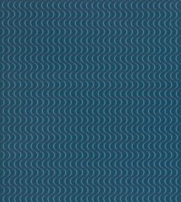 Ondine Wallpaper by Vanderhurd Prussian Blue