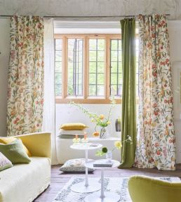 Orchard Fruits Fabric by Designers Guild Parchment