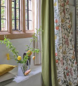 Orchard Fruits Fabric by Designers Guild Parchment