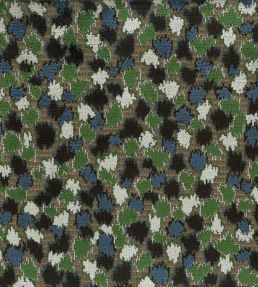 Orford Fabric by Nina Campbell Blue/Emerald
