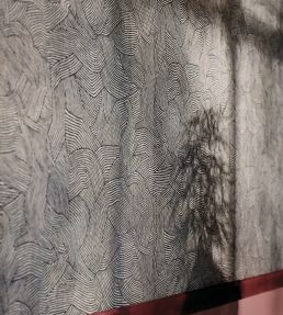 Oriku Wallpaper by Black Edition Anthracite