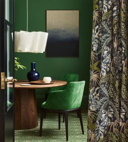 Orson Fabric by Jane Churchill Teal