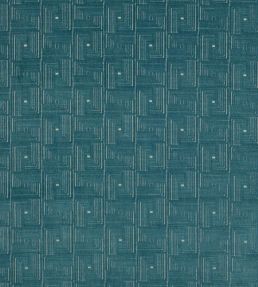 Orson Fabric by Jane Churchill Teal