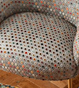 Pelangi Velvet Fabric by Osborne & Little 2