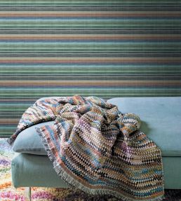 Riga Multicolor Orizzontale Wallpaper by Missoni Wallcoverings 99