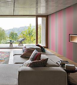Vertical Stripe Wallpaper by Missoni Wallcoverings 73