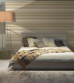 Zig Zag Multicolore Wallpaper by Missoni Wallcoverings 66