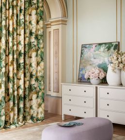 Ottavia Velvet Fabric by Romo Verdigris