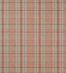 Oxana Check Fabric by Jane Churchill Charcoal/Pink