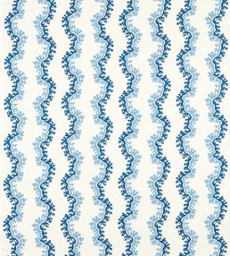Oxbow Fabric by Sanderson Indigo
