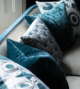 Paddy Cushion 50 x 50cm by William Yeoward Poppy