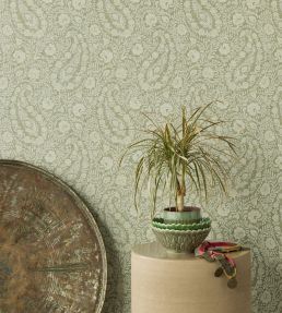 Paisley Patches Wallpaper by Eijffinger Sage