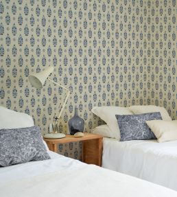 Paisley Wallpaper by Coordonne Blue