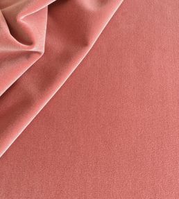 Palis Velvet Fabric by Ian Sanderson Dusty Rose