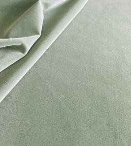 Palis Velvet Fabric by Ian Sanderson Mist
