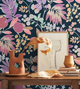 Palm Springs Wallpaper by Casadeco Tutti Frutti