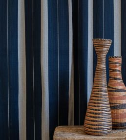 Pamir Stripe Fabric by Threads Ivory