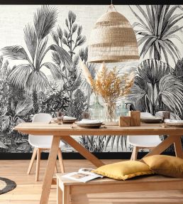 Balade Sauvage Mural by Caselio Noir et Blanc