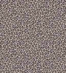 Panthera Fabric by Warner House Charcoal