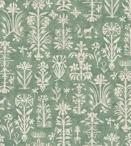 Papyrus Wallpaper by Lewis & Wood Malachite