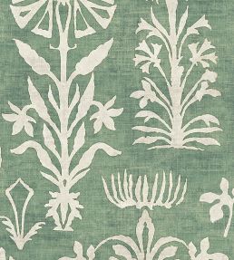 Papyrus Wallpaper by Lewis & Wood Malachite