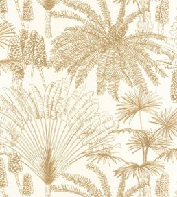 Paradisia Wallpaper by Caselio Or Blanc